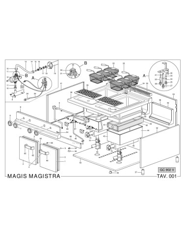 Pièces détachées MBM GC902V Annee 2008 