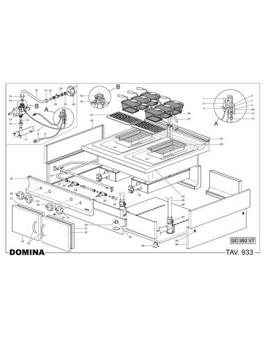 Pièces détachées MBM GC992VT Annee 0 