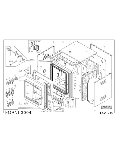 Pièces détachées MBM FCE10 Annee 2004 