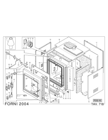 Pièces détachées MBM FCG10 Annee 2004 