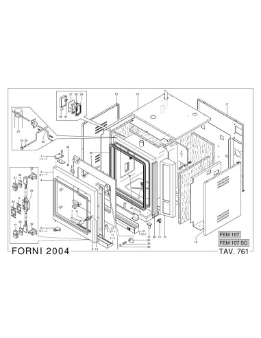 Pièces détachées MBM FEM107 Annee 2004 