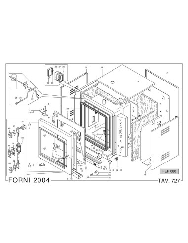 Pièces détachées MBM FEP080 Annee 2004 