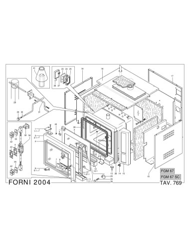 Pièces détachées MBM FGM67 Annee 2004 