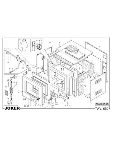 Pièces détachées MBM FGMD67SC Annee 2000 