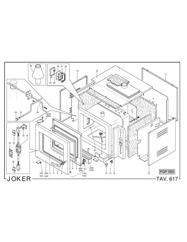 Pièces détachées MBM FGP050 Annee 2000 