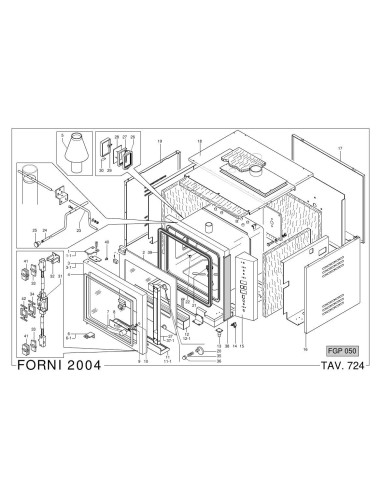 Pièces détachées MBM FGP050 Annee 2004 