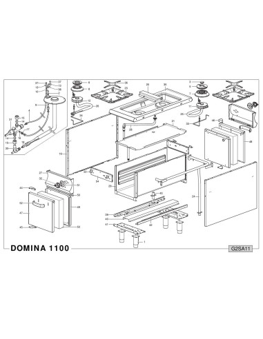 Pièces détachées MBM G2SA11 Annee 0 