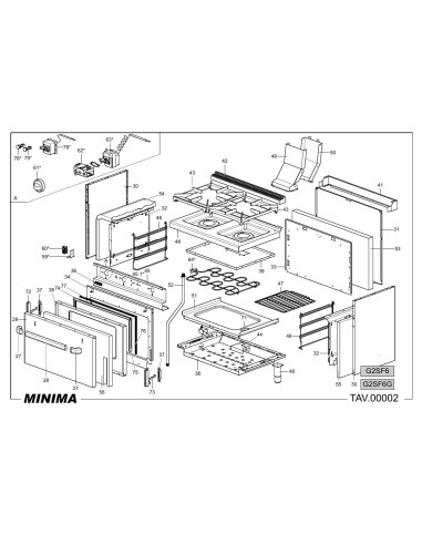 Pièces détachées MBM G2SF6 Annee 2009 