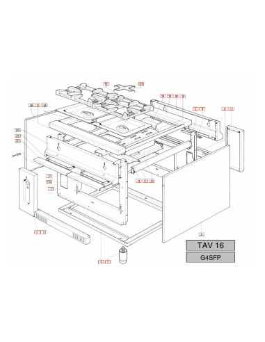 Pièces détachées MBM G4SFP Annee 2004 