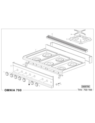 Pièces détachées MBM G6SF7M Annee 0 