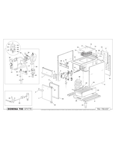 Pièces détachées MBM GF477B Annee 2012 