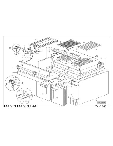 Pièces détachées MBM GPL90-P Annee 2008 