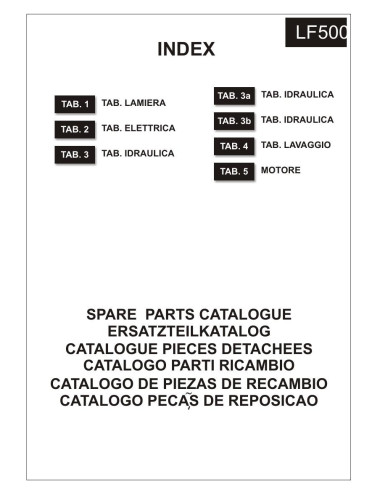 Pièces détachées MBM LF500 Annee 2002 