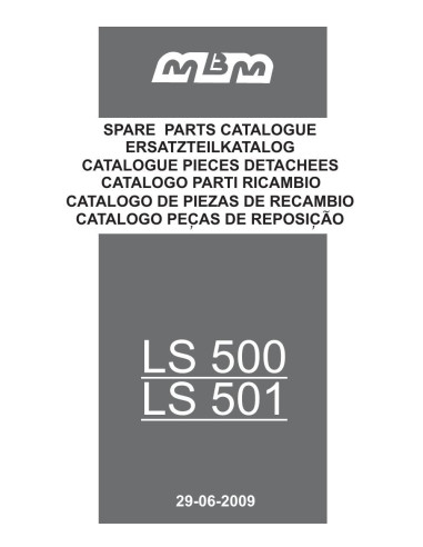 Pièces détachées MBM LS500 LS500A 