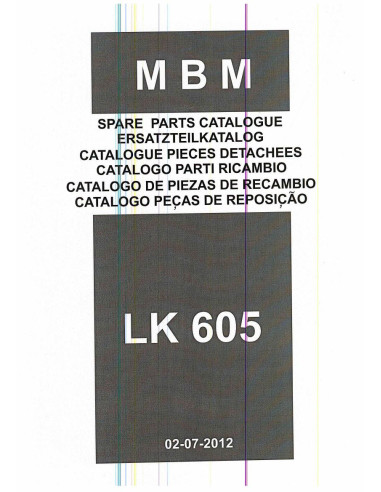 Pièces détachées MBM LK605 Annee 07-2012 