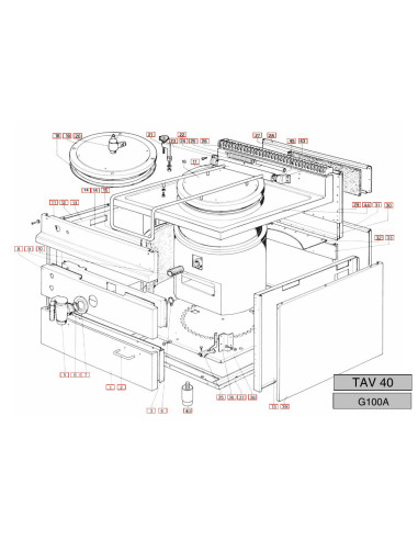 Pièces détachées MBM G100A Annee 2004 