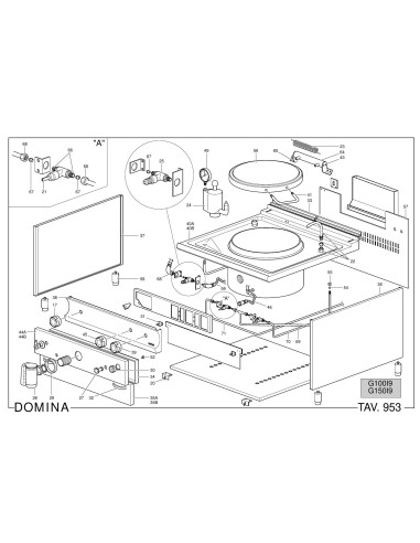 Pièces détachées MBM G100I9 Annee 2004 