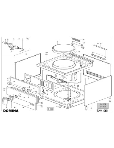 Pièces détachées MBM G1509 Annee 2005 