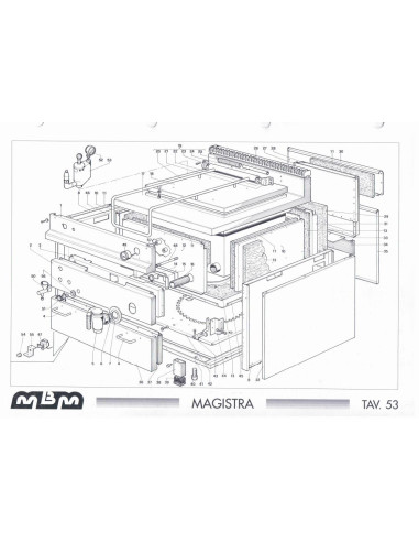 Pièces détachées MBM G175I Annee 0 