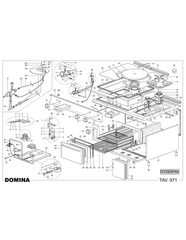 Pièces détachées MBM GT2SDFA9 Annee 2007 