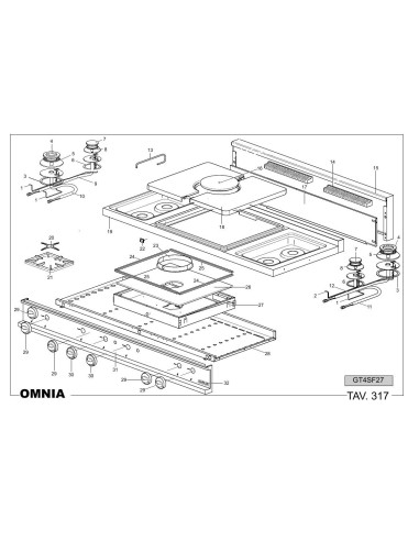 Pièces détachées MBM GT4SF27 Annee 0 