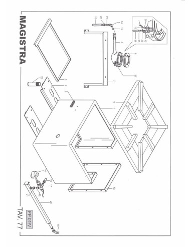 Pièces détachées MBM FP01V Annee 2004 