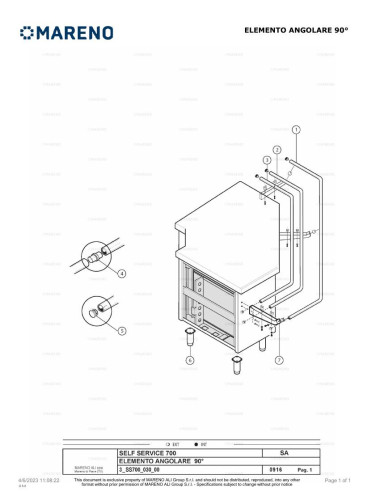 Pièces détachées MARENO SAE790 