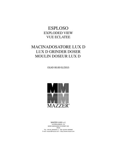 Pièces détachées MAZZER LUX-D (201501-) Annee 201501- 