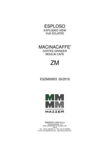 Pièces détachées MAZZER ZM-ELETTRONICO (201905-) Annee 201905- 