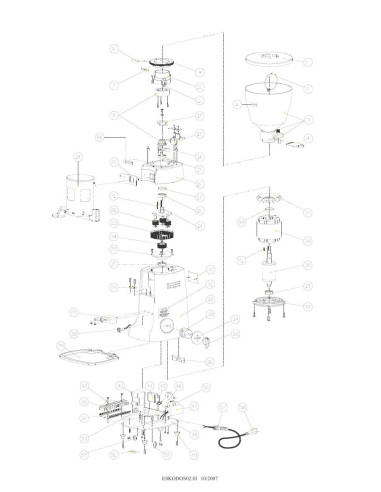 Pièces détachées MAZZER KONY DOSATORE Annee 2007 