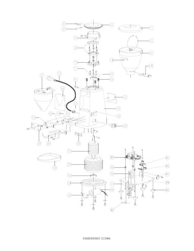 Pièces détachées MAZZER MINI ELETTRONICO A Annee 2006 