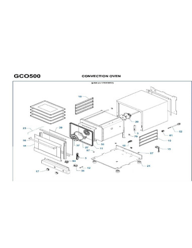 Pièces détachées METRO AG GCO500 