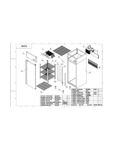 Pièces détachées METRO AG GRE2700 