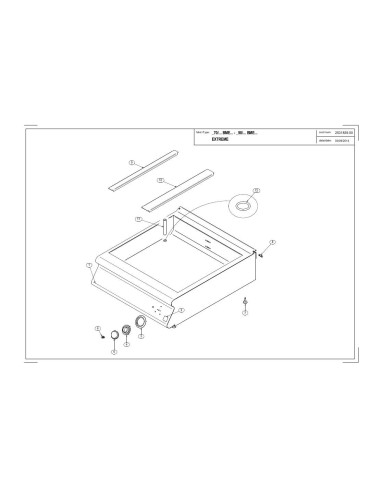 Pièces détachées MODULAR 70-BME Annee 2014 