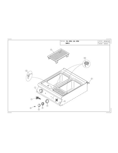 Pièces détachées MODULAR 90-CPES Annee 2014 