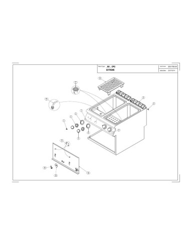 Pièces détachées MODULAR 90-CPG Annee 2014 