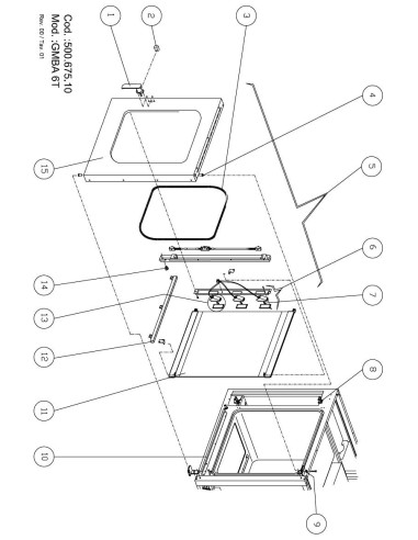 Pièces détachées MODULAR GMBA6T Annee 2004 