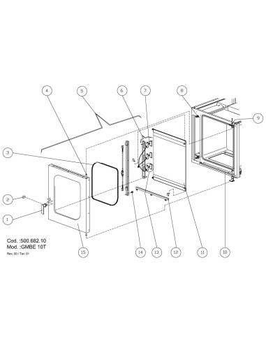 Pièces détachées MODULAR GMBE10T Annee 2004 