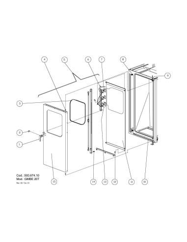 Pièces détachées MODULAR GMBE20T Annee 2004 