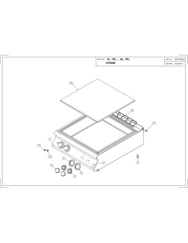 Pièces détachées MODULAR 90-TPE Annee 2014 