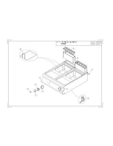 Pièces détachées MODULAR 70-FRGVL Annee 2014 