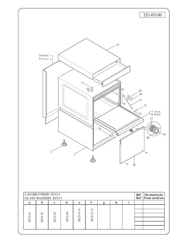 Pièces détachées MODULAR ECO41 Annee 2007 