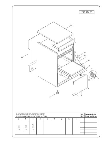 Pièces détachées MODULAR L451 Annee 2006 