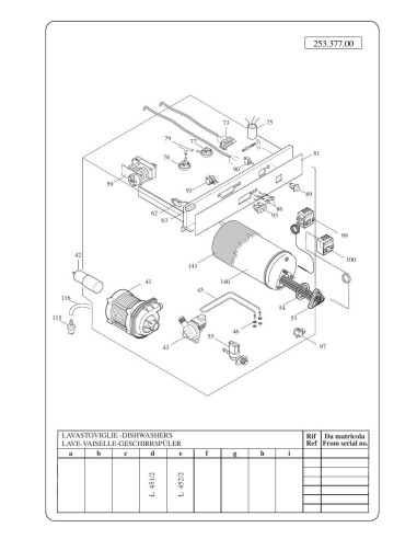 Pièces détachées MODULAR L451-2 Annee 2006 