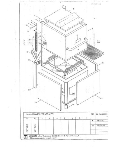 Pièces détachées MODULAR OPT1210 Annee 0 