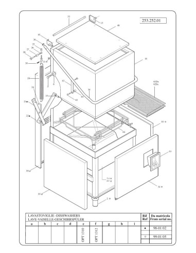 Pièces détachées MODULAR OPT1310 Annee 2006 