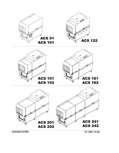 Pièces détachées MODULAR ACS101 Annee 2005 