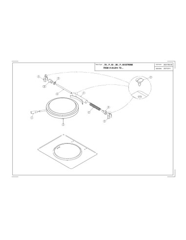 Pièces détachées MODULAR 90-80-PED-100 Annee 2014 