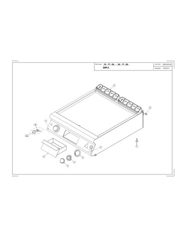 Pièces détachées MODULAR 70-FTGS Annee 2014 