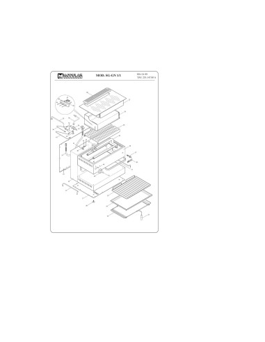 Pièces détachées MODULAR SG-GN1-1 Annee 1999 